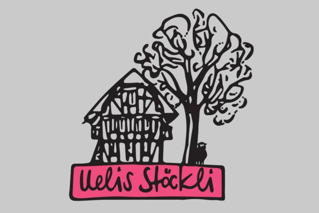 Uelis Stöckli-Familienfreundliche Wohnung auf dem Bauernhof mit Hotpot und Alpakatrekking Meikirch Exterior foto